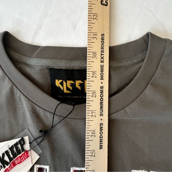 NWT Kleep DVSN Patched Embroidered Premium Cotton Love To Kleep T-Shirt Size 2XL - Picture 9 of 9